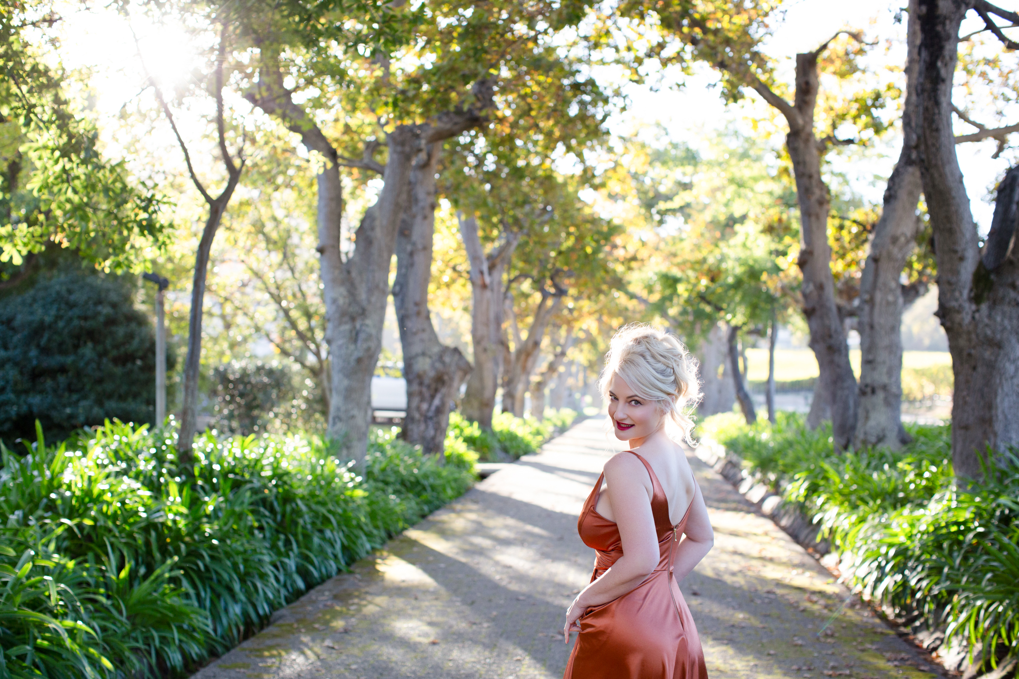 Cape Town personal brand photoshoot of Elzabie Scott at Groot Constantia vineyards 
